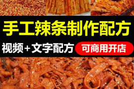 网红手工辣条技术配方