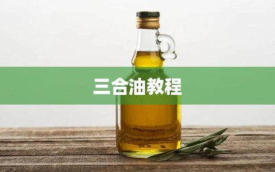 三合油教程